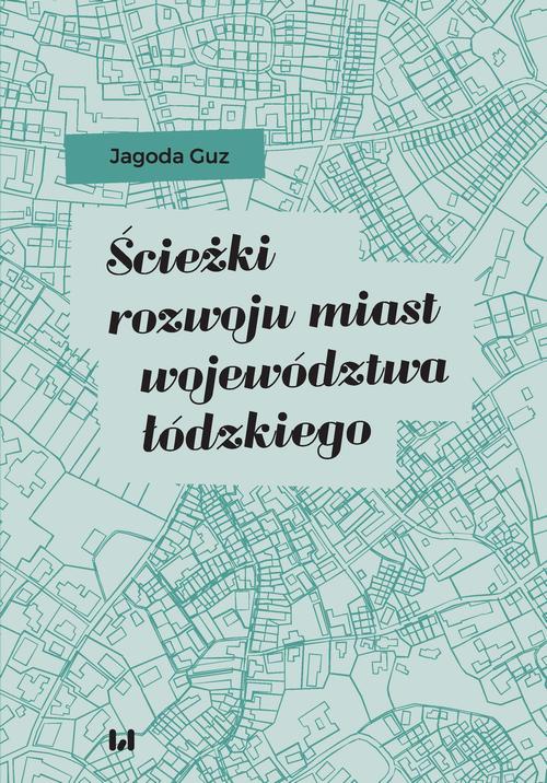 Okładka książki o tytule: Ścieżki rozwoju miast województwa łódzkiego