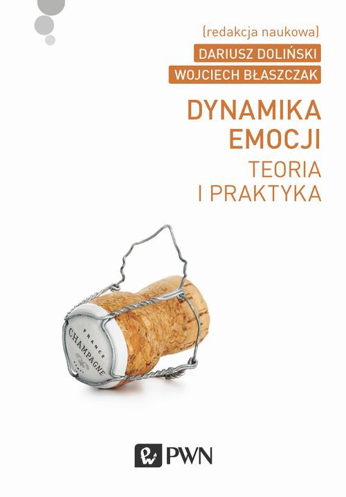 Обложка книги под заглавием:Dynamika emocji. Teoria i praktyka