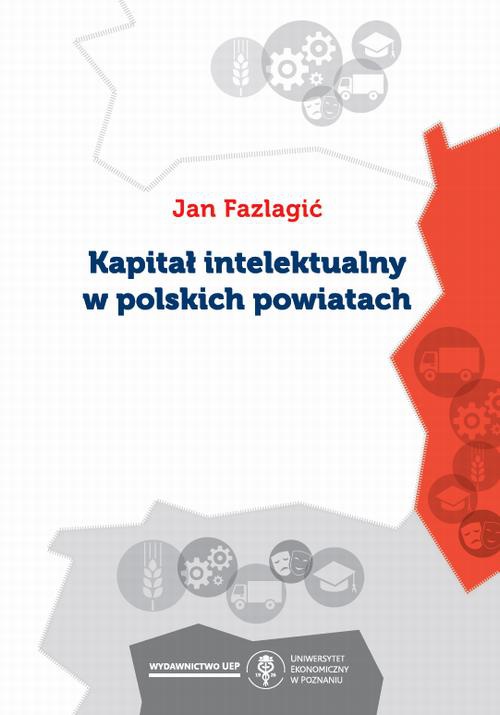 Обложка книги под заглавием:Kapitał intelektualny w polskich powiatach