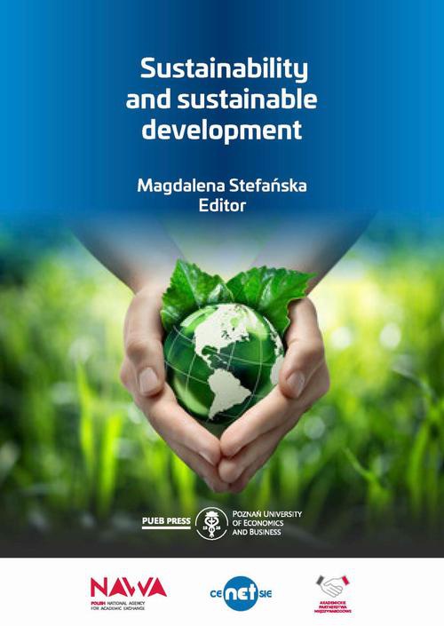 Okładka książki o tytule: Sustainability and sustainable development