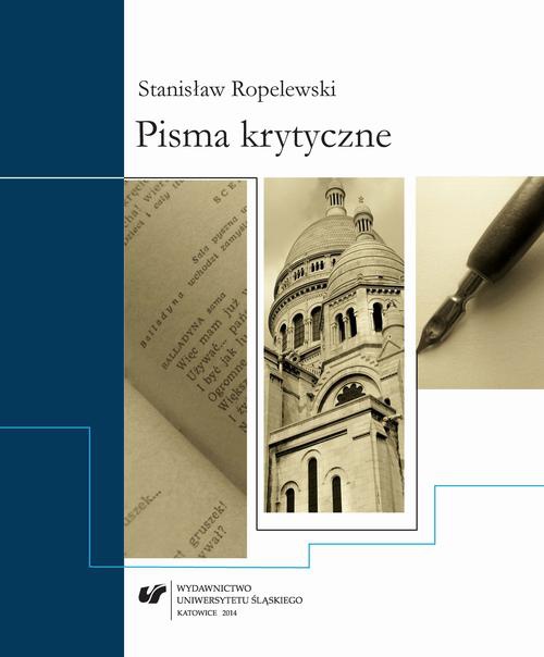 Обкладинка книги з назвою:Pisma krytyczne