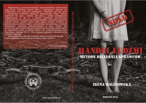 The cover of the book titled: HANDEL LUDŹMI – METODY DZIAŁANIA SPRAWCÓW