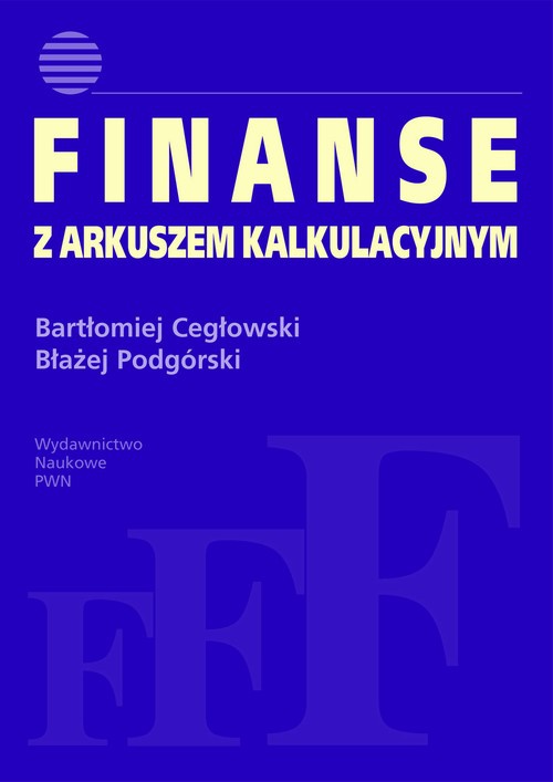 Обложка книги под заглавием:Finanse z arkuszem kalkulacyjnym