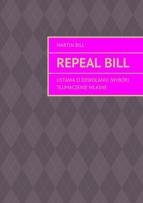 Okładka:Repeal bill 