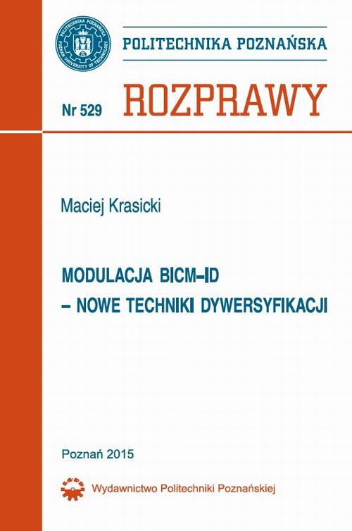 Okładka książki o tytule: Modulacja BICM-ID-Nowe Techniki Dywersyfikacji