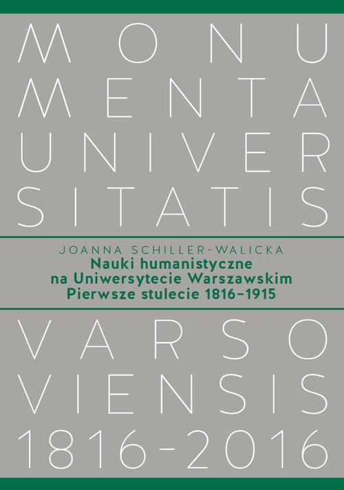 Обкладинка книги з назвою:Nauki humanistyczne na Uniwersytecie Warszawskim. Tom 1