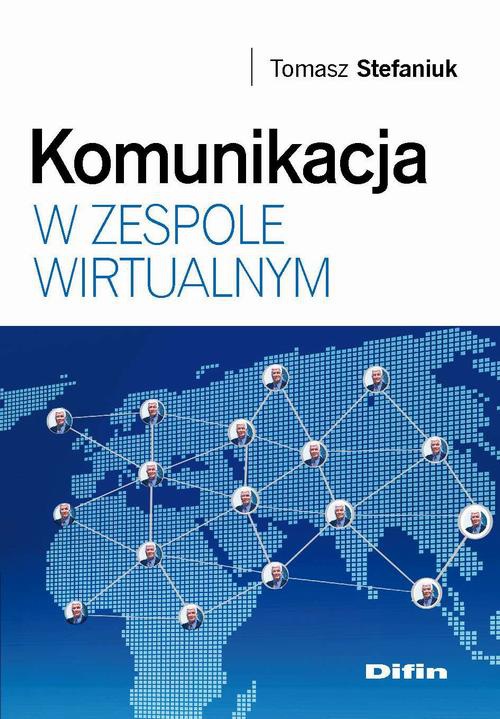 The cover of the book titled: Komunikacja w zespole wirtualnym