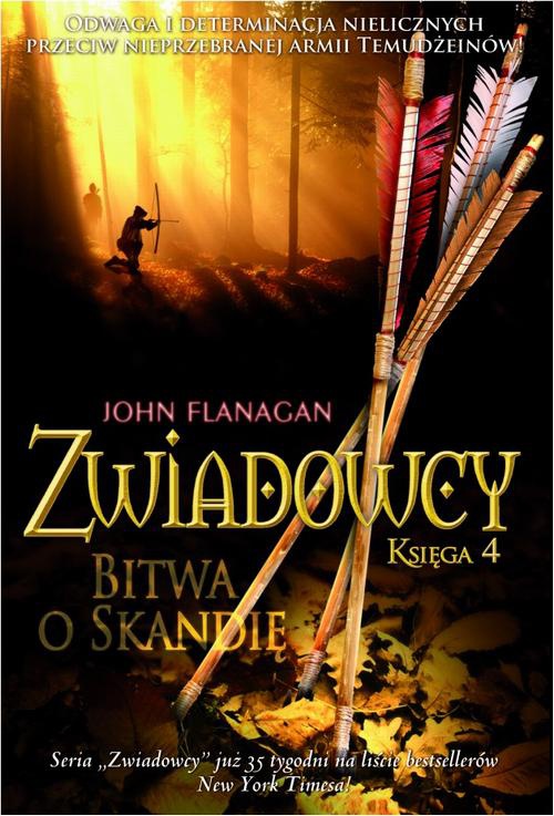 The cover of the book titled: Zwiadowcy 4. Bitwa o Skandię