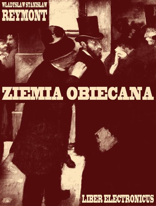 Обложка книги под заглавием:Ziemia Obiecana