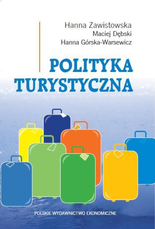 Обложка книги под заглавием:Polityka turystyczna