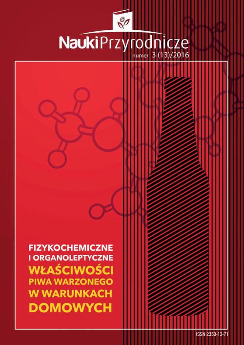 Обкладинка книги з назвою:Nauki Przyrodnicze Nr 3 (13)/2016
