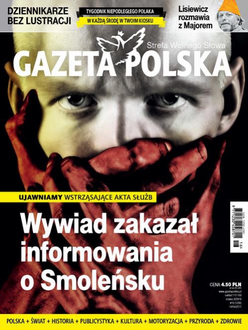 The cover of the book titled: Gazeta Polska 18/04/2017