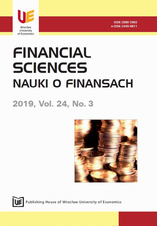 Обложка книги под заглавием:Financial Sciences 24/3