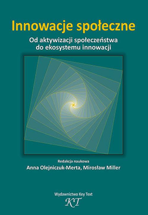 Обложка книги под заглавием:Innowacje społeczne