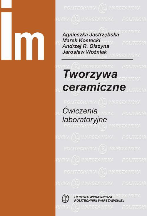 The cover of the book titled: Tworzywa ceramiczne. Ćwiczenia laboratoryjne