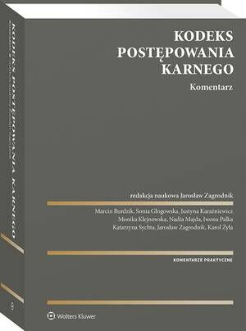 Okładka książki o tytule: Kodeks postępowania karnego. Komentarz