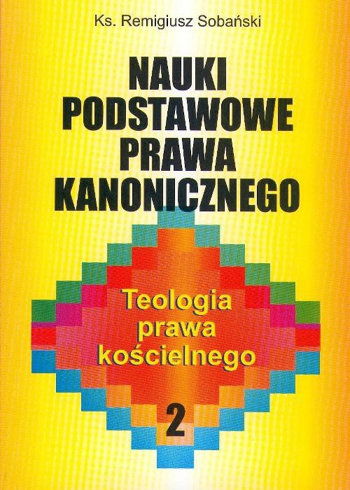 Обложка книги под заглавием:Nauki podstawowe prawa kanonicznego