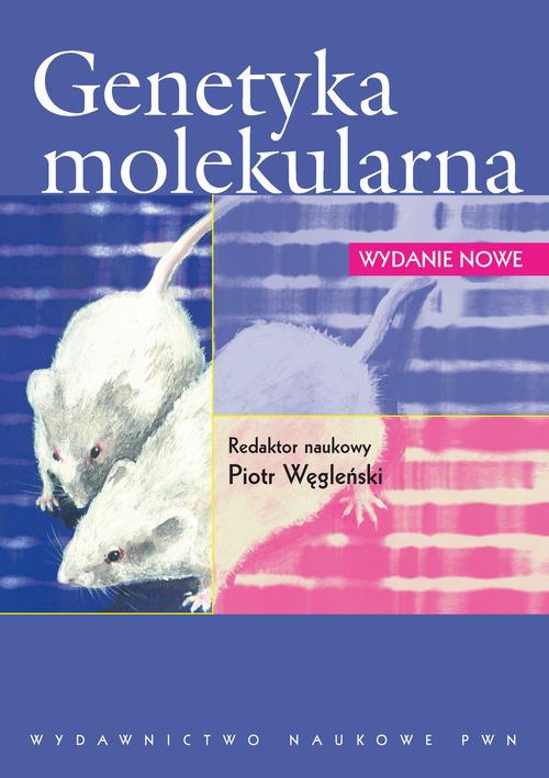Обложка книги под заглавием:Genetyka molekularna