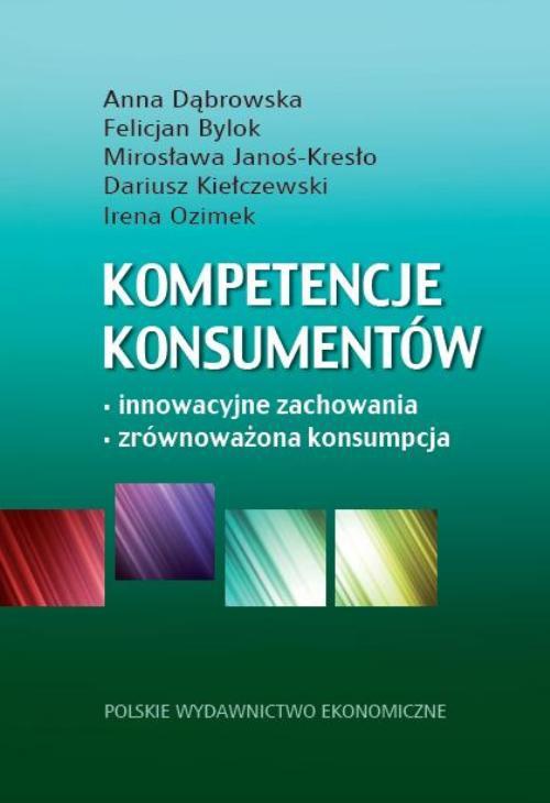 The cover of the book titled: Kompetencje konsumentów