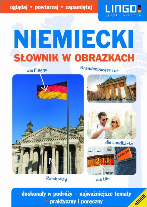 The cover of the book titled: Niemiecki Słownik w obrazkach