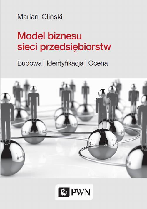 Обложка книги под заглавием:Model biznesu sieci przedsiębiorstw