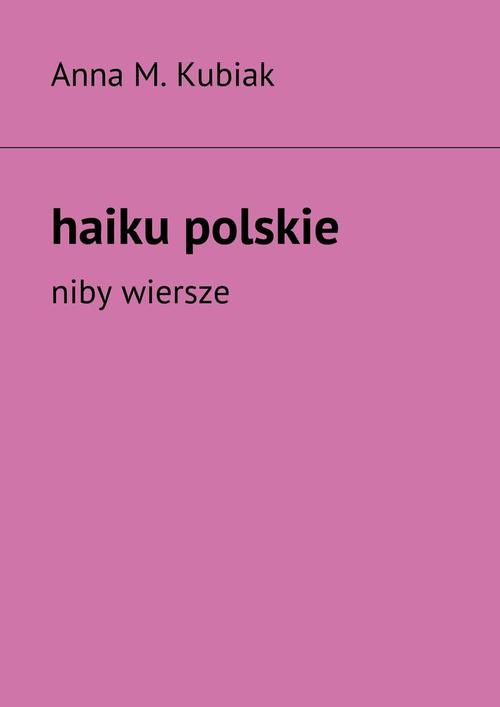 Okładka:haiku polskie 