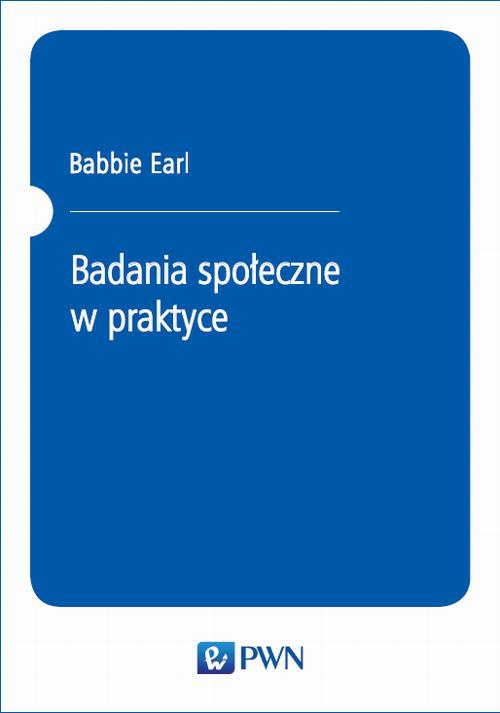 The cover of the book titled: Badania społeczne w praktyce