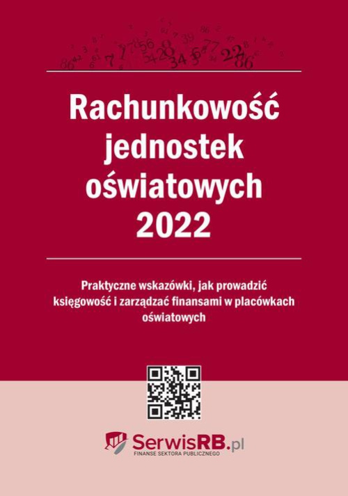 Обложка книги под заглавием:Rachunkowość jednostek oświatowych 2022