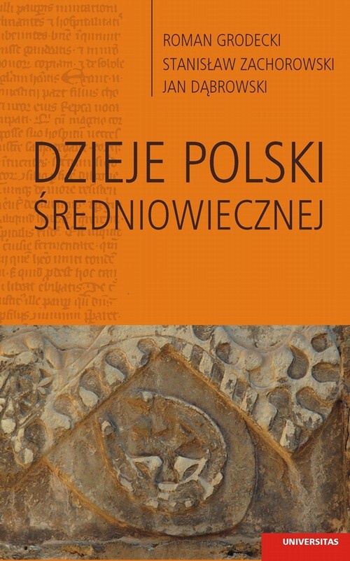 The cover of the book titled: Dzieje Polski średniowiecznej