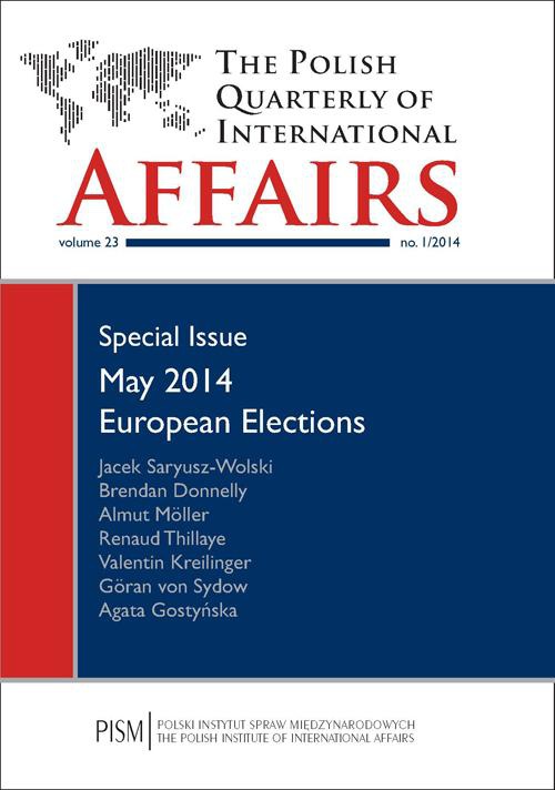 Okładka książki o tytule: The Polish Quarterly of International Affairs 1/2014