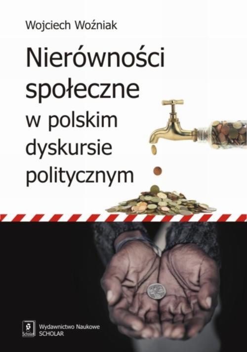 Обложка книги под заглавием:Nierówności społeczne w polskim dyskursie politycznym