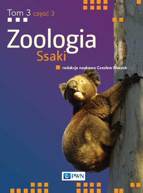 Okładka książki o tytule: Zoologia t. 3, cz. 3. Ssaki