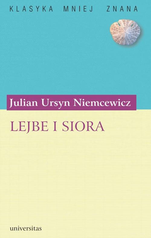 Okładka książki o tytule: Lejbe i Siora, czyli listy dwóch kochanków. Romans