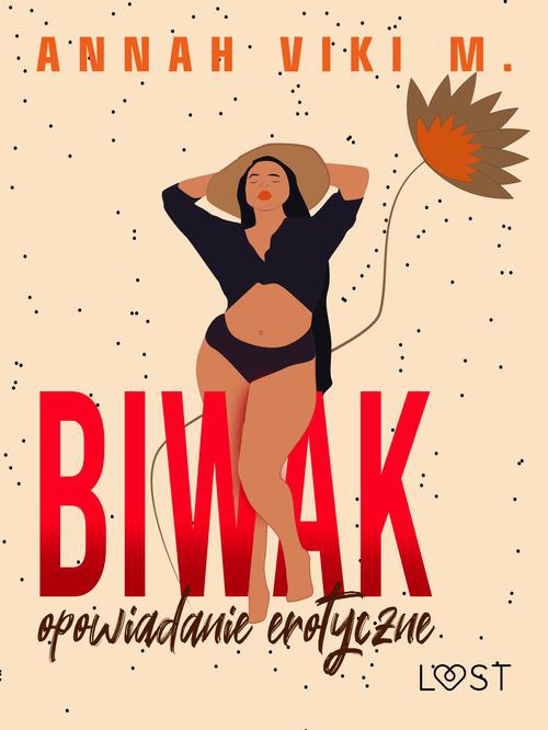 Обложка книги под заглавием:Biwak – opowiadanie erotyczne