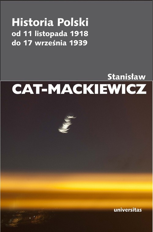 Обложка книги под заглавием:Historia Polski od 11 listopada 1918 do 17 września 1939