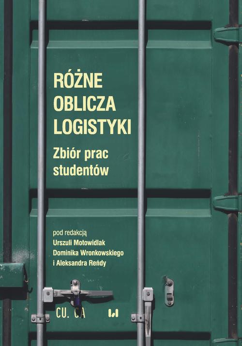 Обложка книги под заглавием:Różne oblicza logistyki