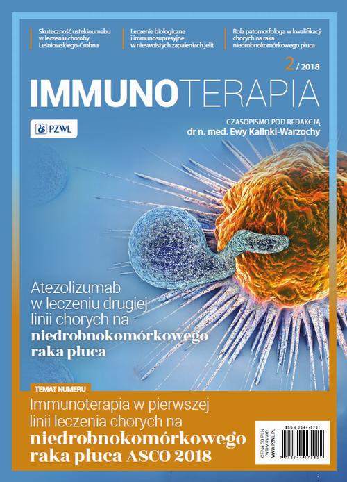 Okładka książki o tytule: Immunoterapia 2/2018