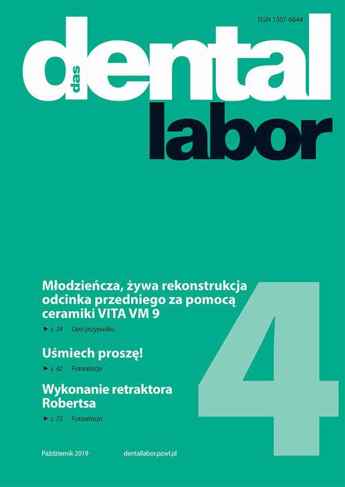 The cover of the book titled: Dental Labor 4/2019