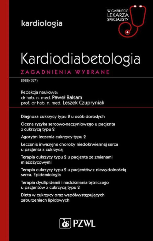 Обкладинка книги з назвою:W gabinecie lekarza specjalisty. Kardiologia. Kardiodiabetologia. Zagadnienia wybrane
