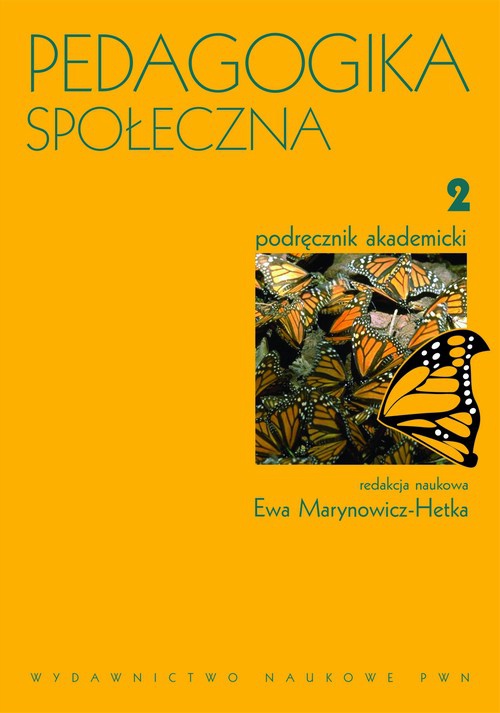 Обложка книги под заглавием:Pedagogika społeczna, t. 2