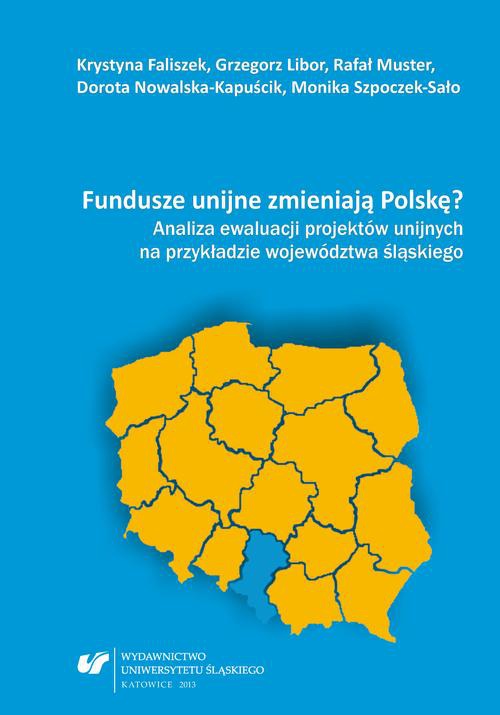 Обложка книги под заглавием:Fundusze unijne zmieniają Polskę?