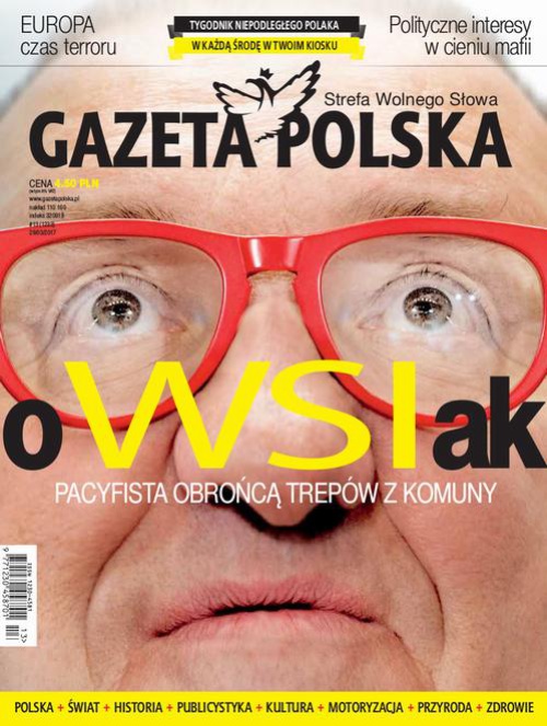 The cover of the book titled: Gazeta Polska 29/03/2017