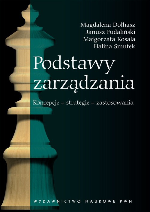 The cover of the book titled: Podstawy zarządzania