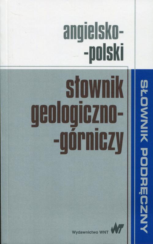Обложка книги под заглавием:Angielsko-polski słownik geologiczno-górniczy
