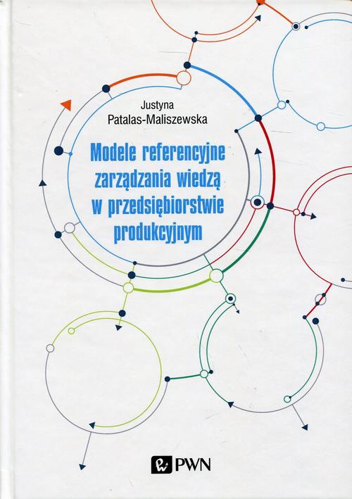 Обложка книги под заглавием:Modele referencyjne zarządzania wiedzą w przedsiębiorstwie produkcyjnym