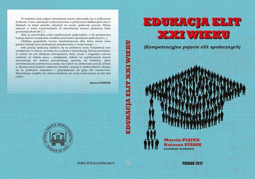 Обкладинка книги з назвою:EDUKACJA ELIT XXI WIEKU Kompetencyjne pojęcie elit społecznych