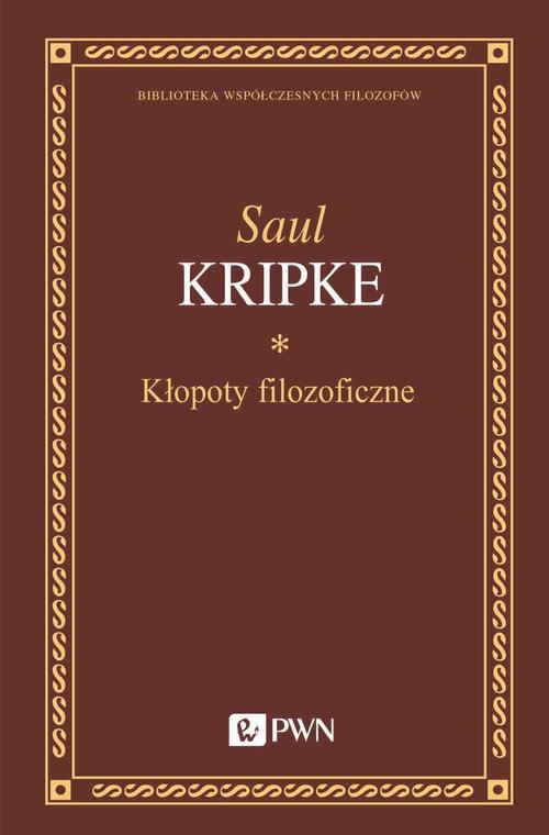 Обложка книги под заглавием:Kłopoty filozoficzne