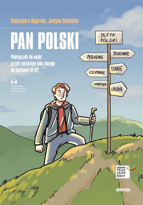 The cover of the book titled: Pan Polski Podręcz do nau j pol jako obcego na poz A1-A2