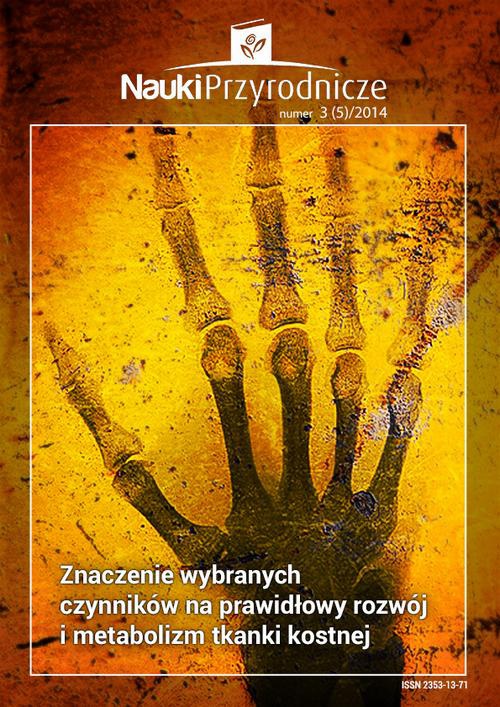 The cover of the book titled: Nauki Przyrodnicze nr 3 (5)/2014