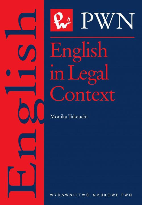 Okładka książki o tytule: English in Legal Context